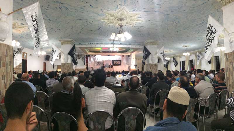 شباب حزب التحرير في قرى شمال غرب القدس يستذكرون الخلافة بمحاضرة حاشدة