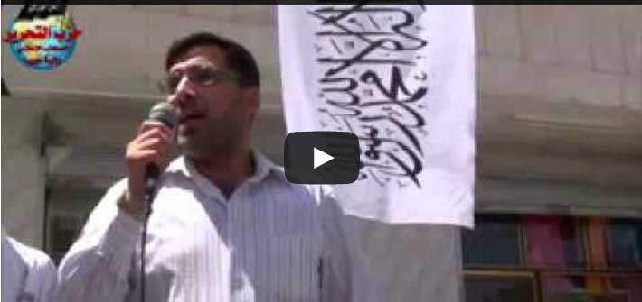 ولاية سوريا: مظاهرة نصرة للمسلمين في غزة الجريحة
