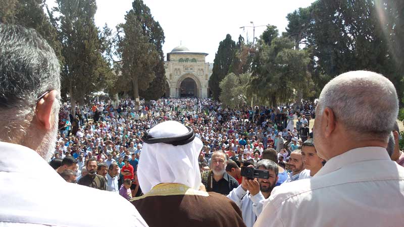 من المسجد الأقصى نناديكم، من معراج رسول الله نستصرخكم