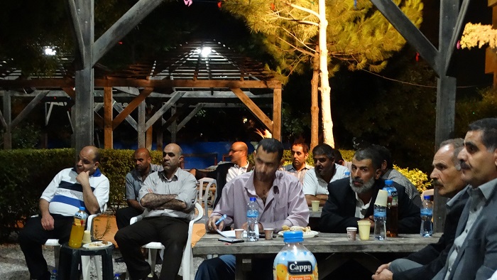 حزب التحرير يحاور نخبة من المحامين والسياسيين والصحفيين  في أمسية رمضانية في بيت جالا