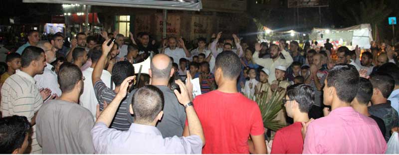 شباب حزب التحرير ينطلقون في مسيرات تكبير في أرجاء قطاع غزة بمناسبة عيد الأضحى المبارك