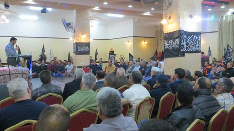 ندوة لشباب حزب التحرير في الخليل حول ثورة الشام وذكرى هدم الخلافة