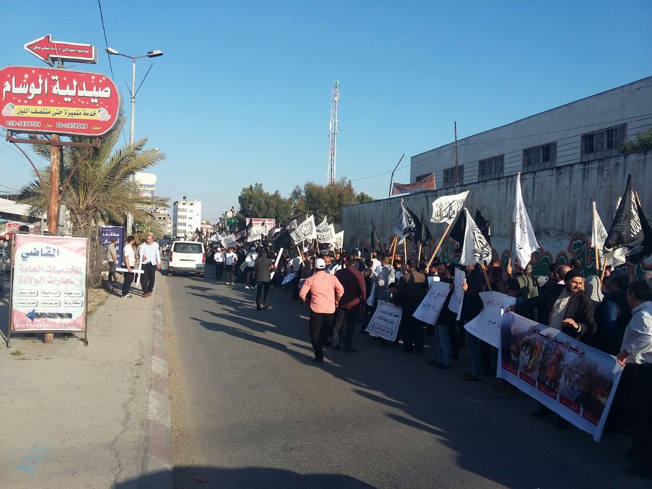 مسيرة الخلافة قوة بعد ضعف وأمن بعد خوف تنطلق الآن في خانيونس بقطاع غزة