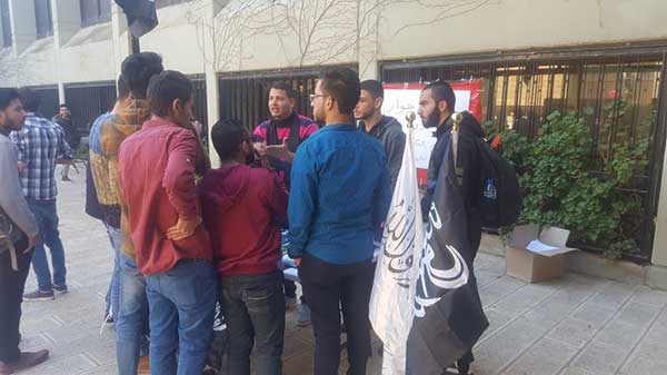 كتلة الوعي في جامعة بيرزيت تنظم نقطة حوار حول فكرة تطبيق الإسلام