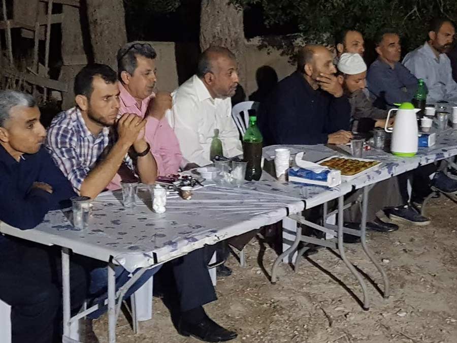 شباب حزب التحرير في نوبا – الخليل ينظمون امسية رمضانية سياسية