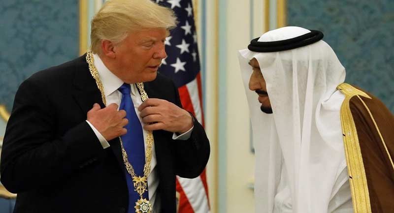 تعليق صحفي النظام السعودي يهدر نفط الأمة إنقاذا لترامب والأمة تعاني الفقر والتشريد واللجوء!