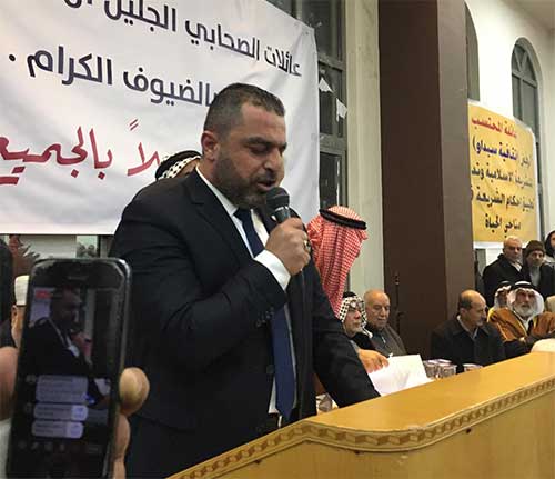 شاهد: كلمة المكتب الإعلامي في اجتماع عشائر فلسطين رفضا لاتفاقية سيداو