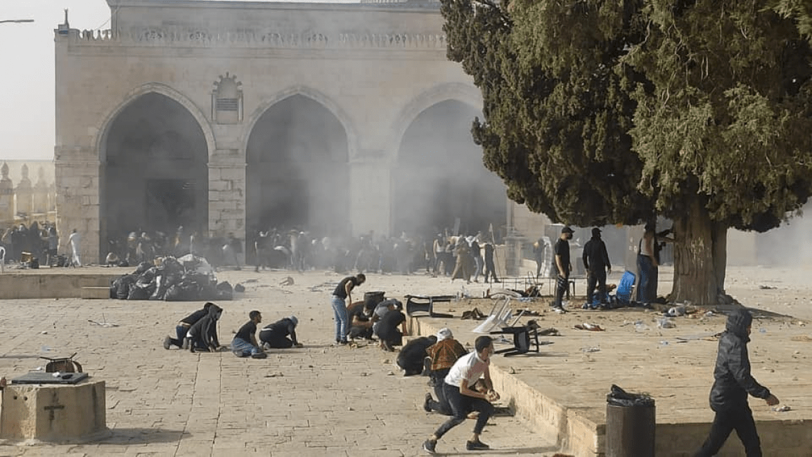 بيان صحفي: المسجد الأقصى يستصرخ جيوش المسلمين ويستغيث  بضباطها لنصرته وتحريره