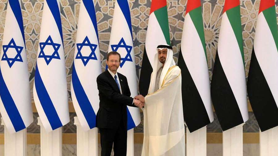 srael president uae