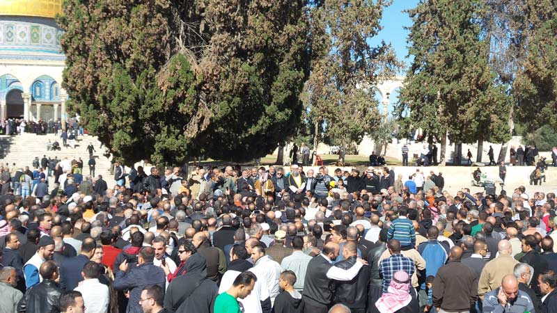 فيديو: نداء لحزب التحرير من المسجد الأقصى الذي يشكو إلى الله خذلان المسلمين أمام عدوان الاحتلال اليهودي 