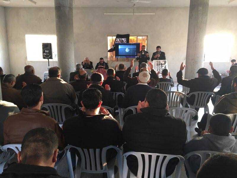 شباب حزب التحرير في بيتولا يعقدون ندوة عن فساد سياسة ومناهج التعليم في فلسطين
